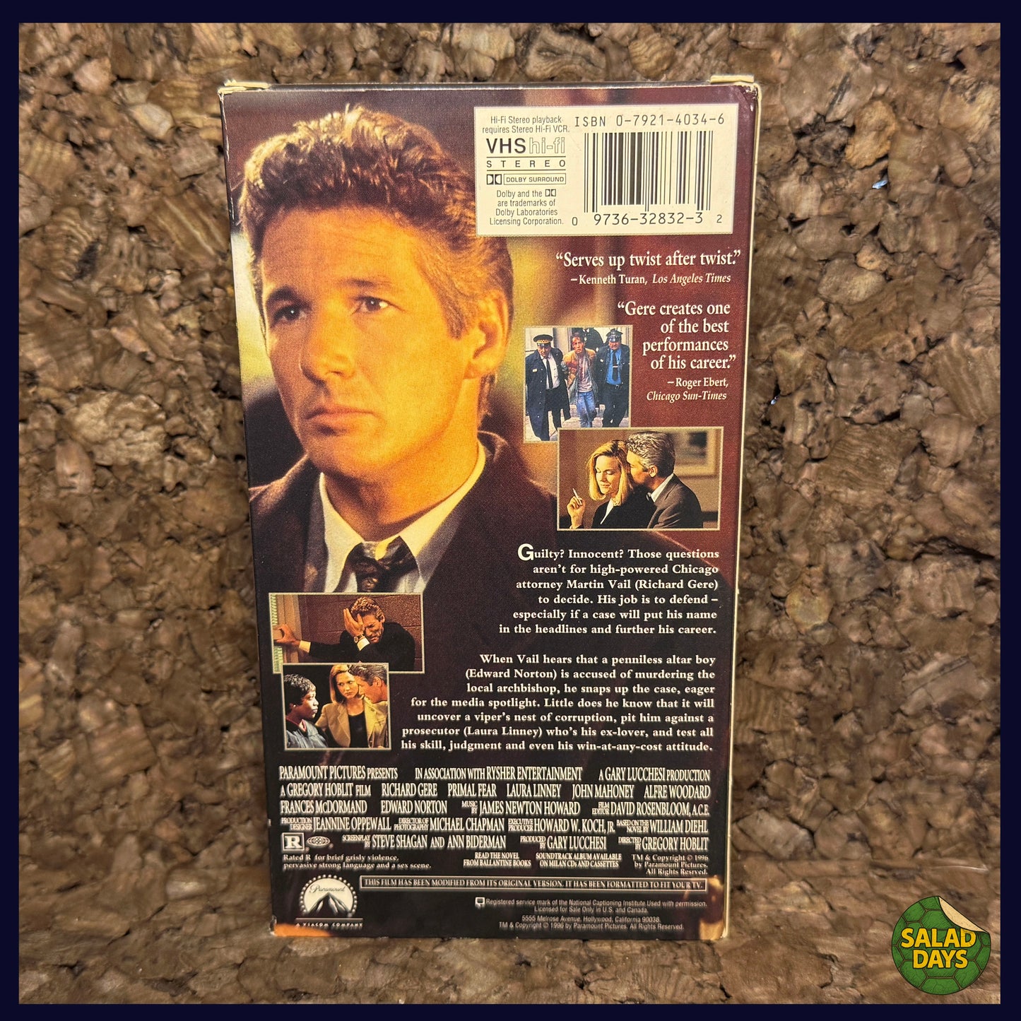 Primal Fear -VHS-