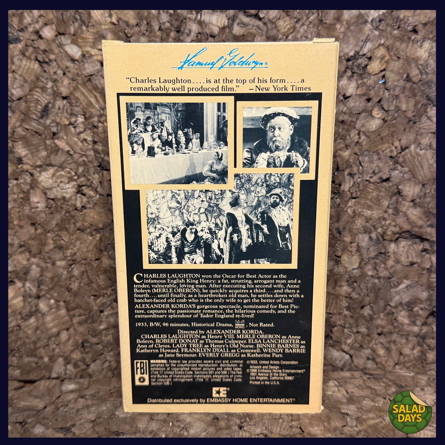 Private Life of Henry VIII, The -VHS-