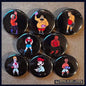 Tyson's Punch-Out -Buttons- 8 Pack