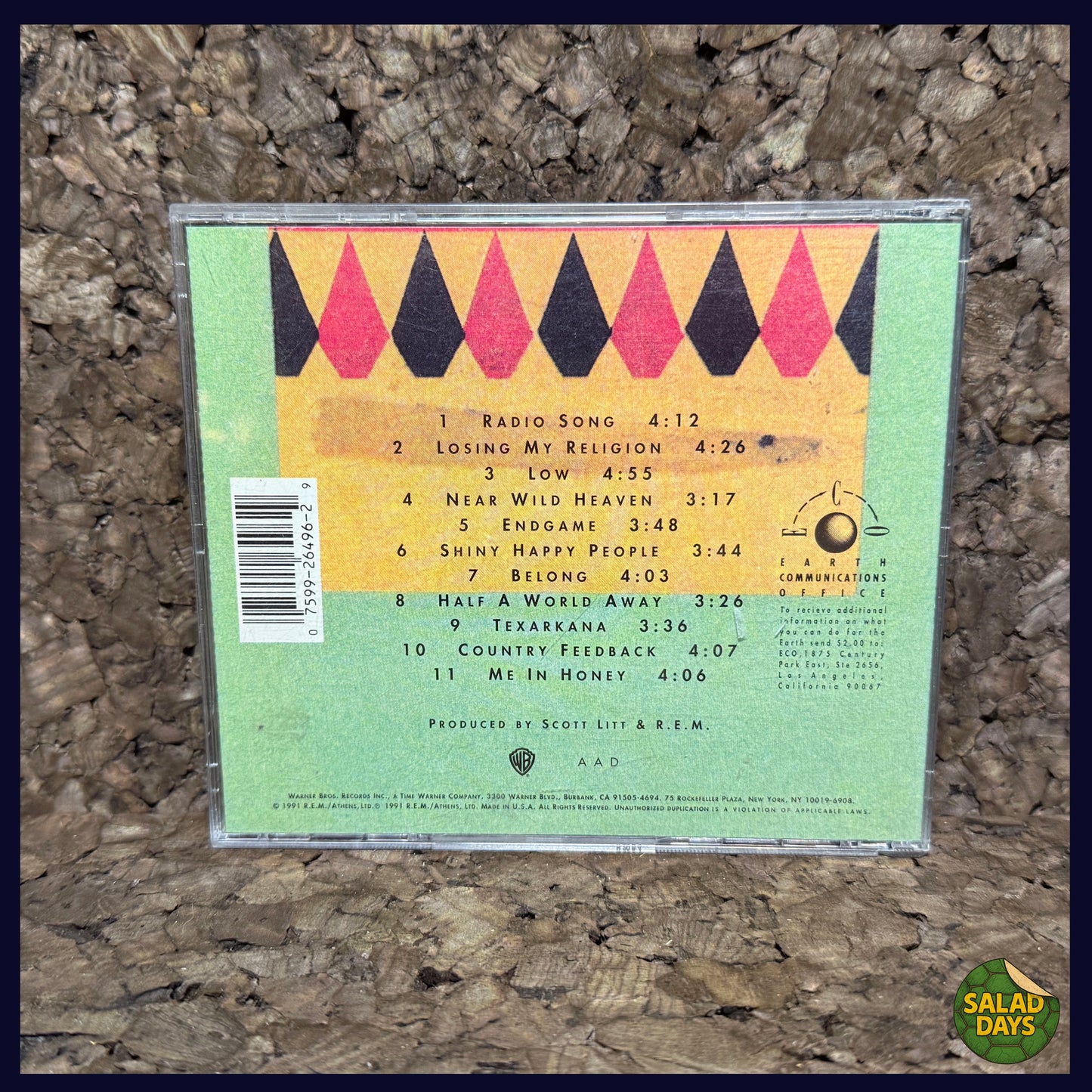 R.E.M. -CD- Out Of Time