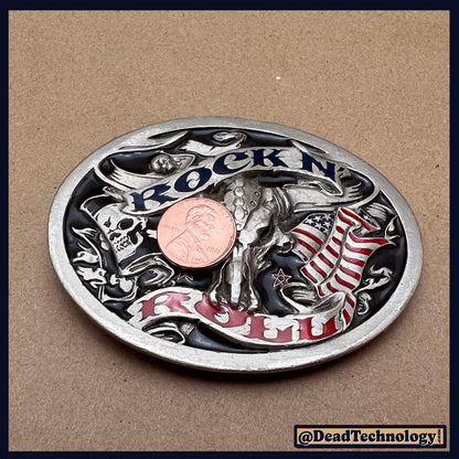 Rock & Roll -Belt Buckle-