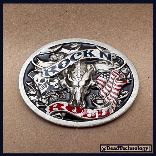 Rock & Roll -Belt Buckle-