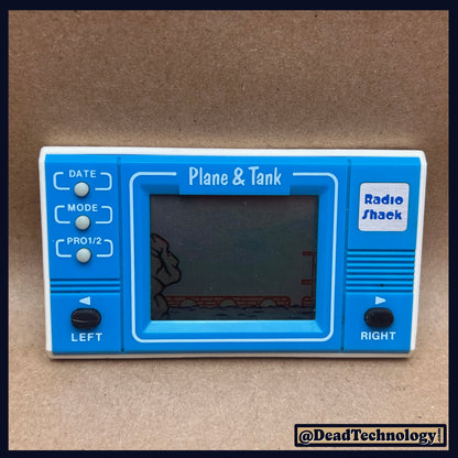 Plane & Tank -Radio Shack- Handheld Video Game