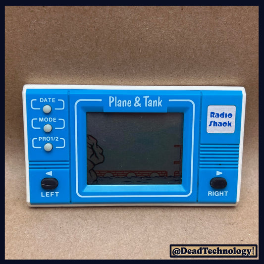 Plane & Tank -Radio Shack- Handheld Video Game