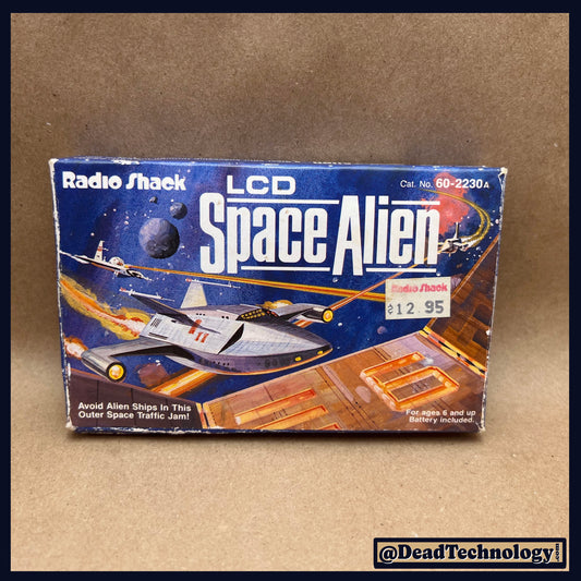 Space Alien -Radio Shack- Handheld Video Game NEW