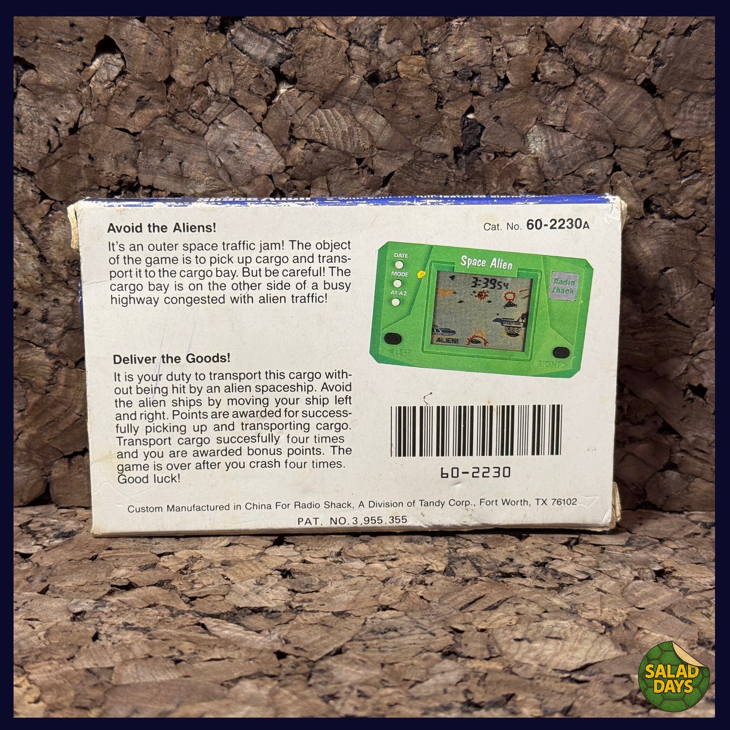 Space Alien -Radio Shack- Handheld Video Game NEW