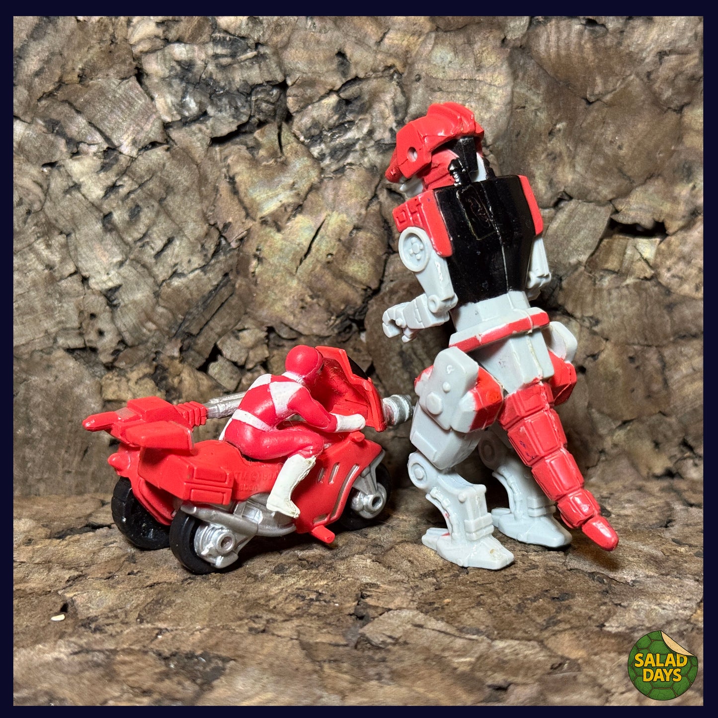 Mighty Morphin Power Rangers -Pack #1 Red Ranger- Micro Machines
