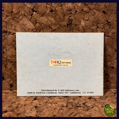 Ren & Stimpy: Space Cadet Adventures -GameBoy- Manual