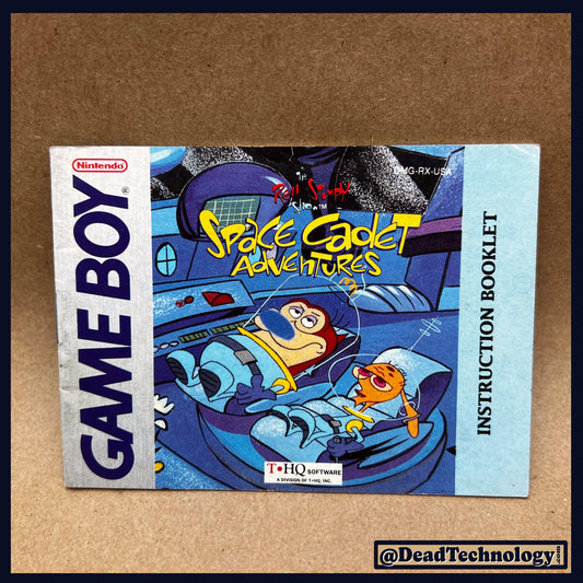 Ren & Stimpy: Space Cadet Adventures -GameBoy- Manual
