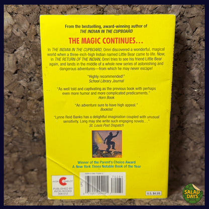 Return of the Indian -Lynne Reid Banks- Scholastic Book