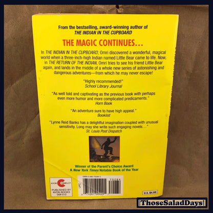 Return of the Indian -Lynne Reid Banks- Scholastic Book