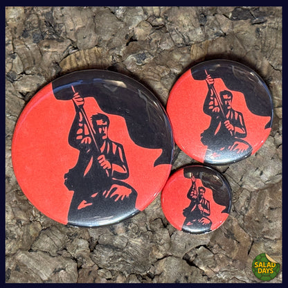 Socialists Revolt -Button/Bottle Opener-