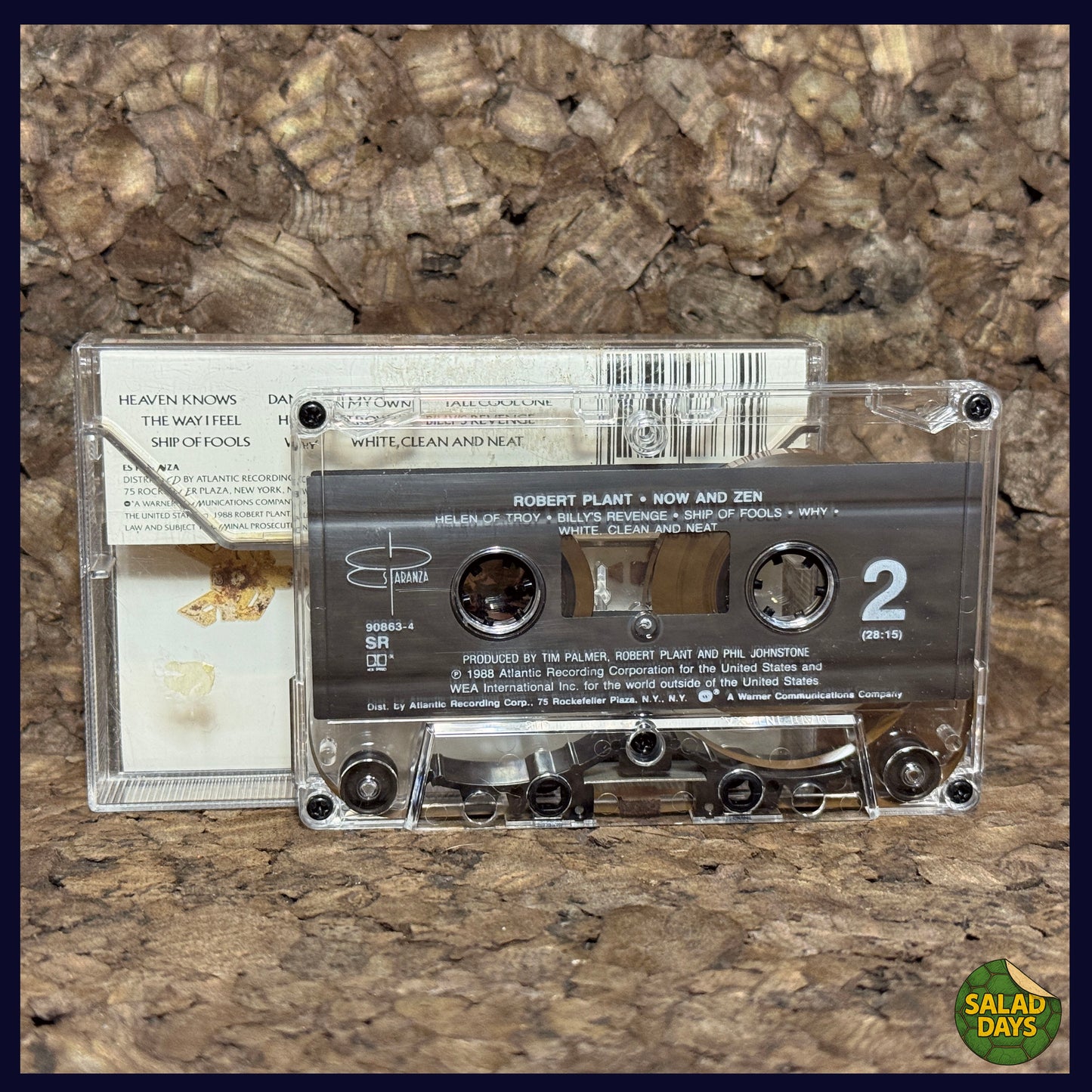 Robert Plant -Cassette Tape- Now & Zen