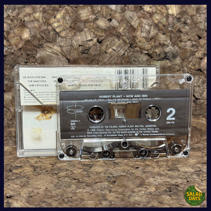 Robert Plant -Cassette Tape- Now & Zen