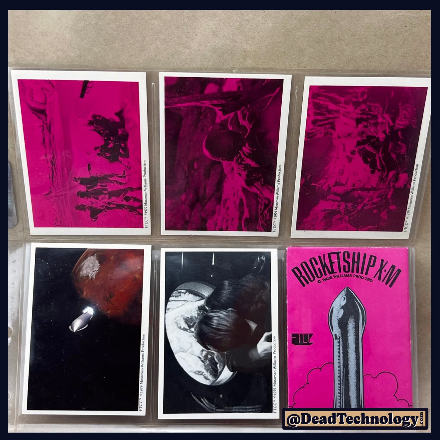 Rocketship X-M -Trading Cards- Complete Set