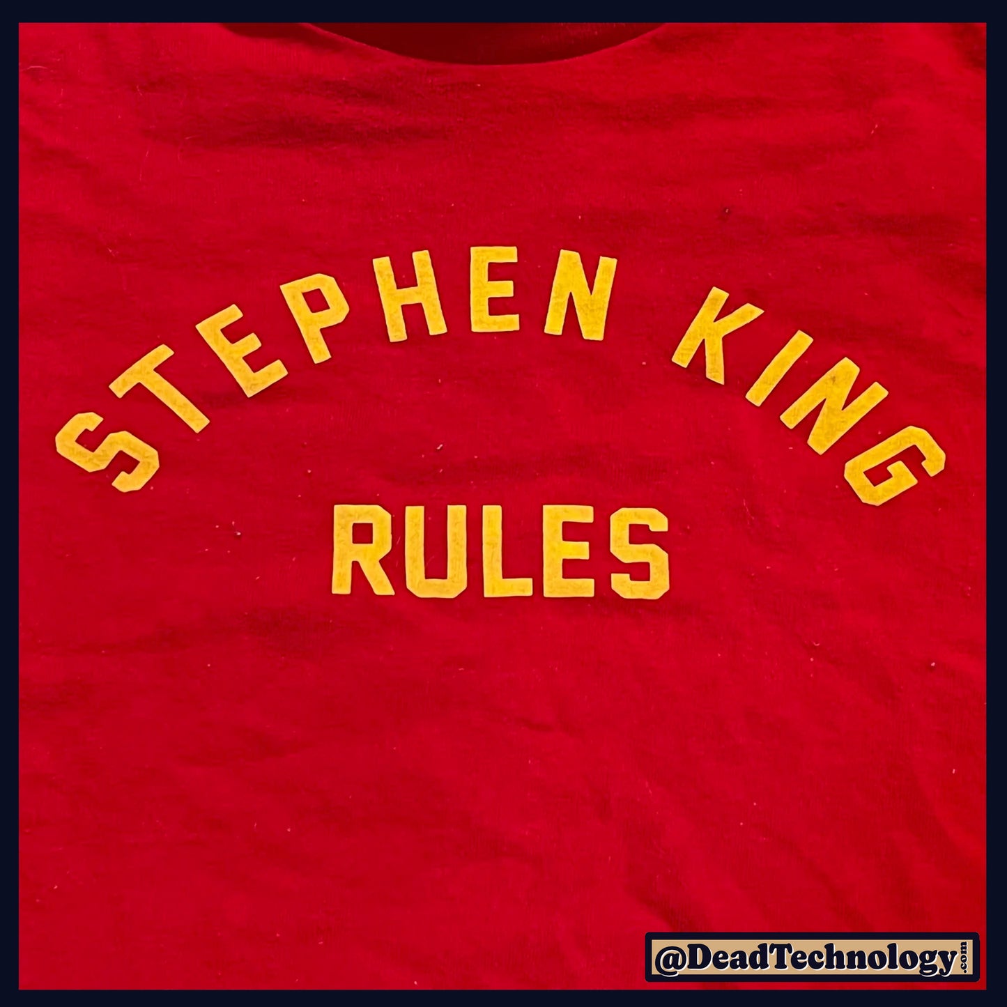 Stephen King Rules -XL- T-Shirt