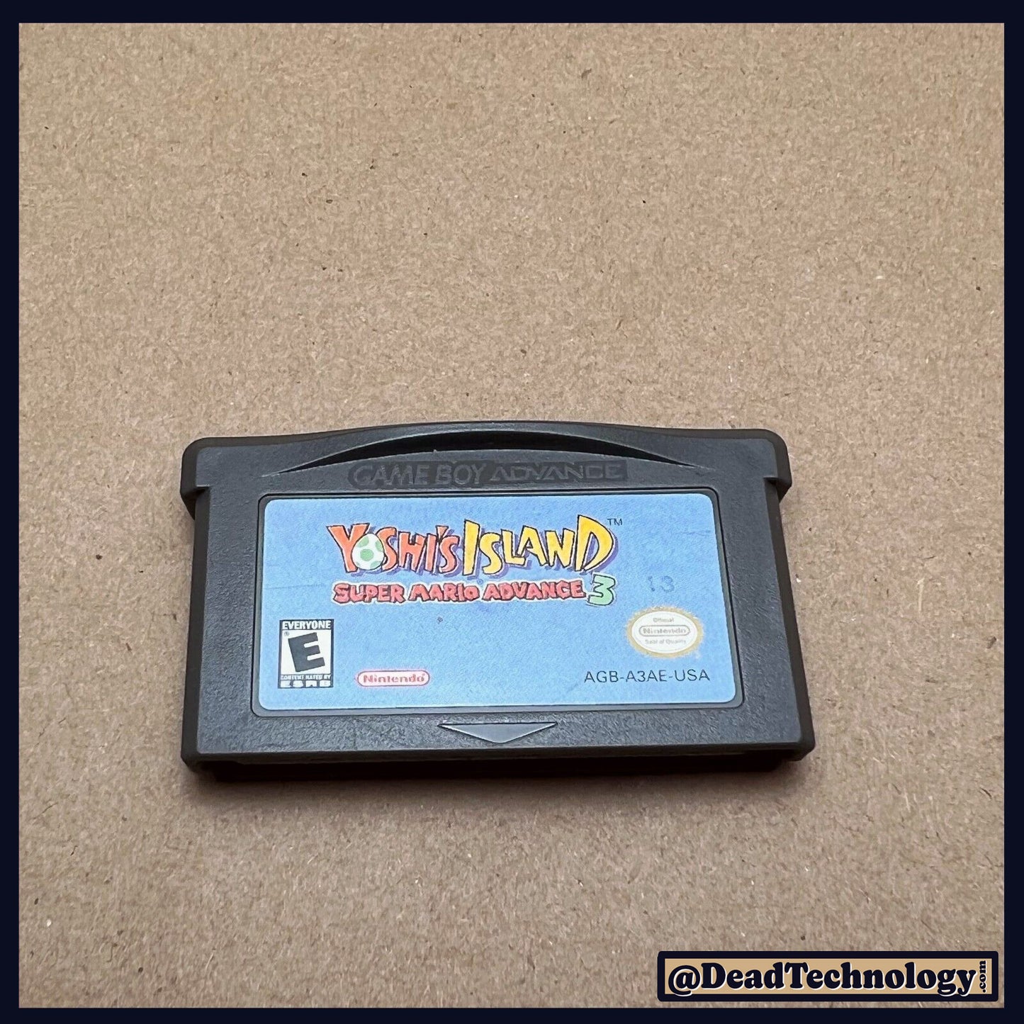 Yoshi's Island -GameBoy Advance- Super Mario Advance 3 Game