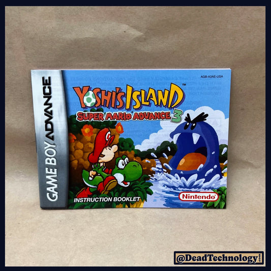 Super Mario Advance 3 -GameBoy Advance- Manual