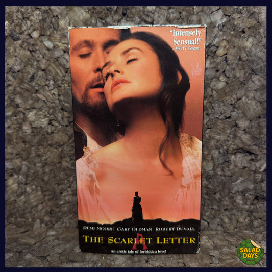 Scarlet Letter -VHS- Blockbuster Rental