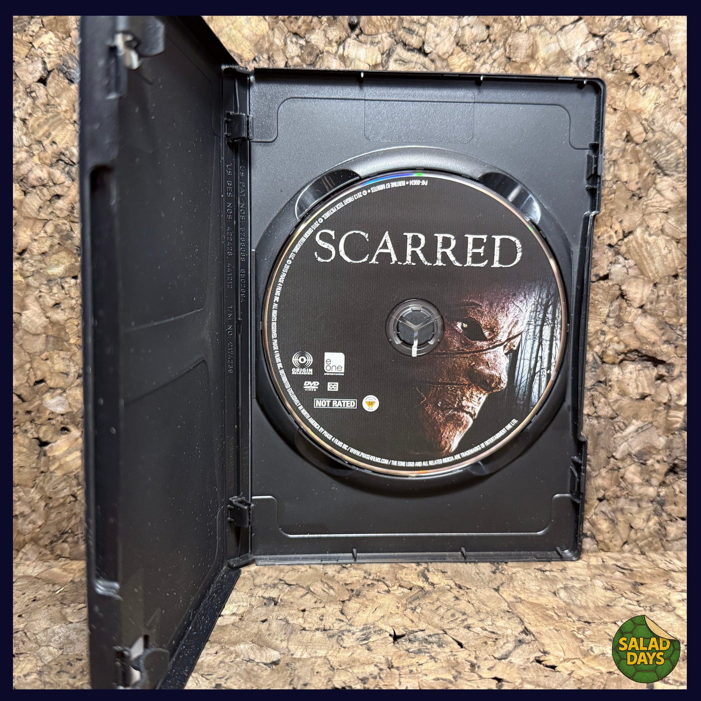 Scarred -DVD- Signed by Ari Lehman/First Jason