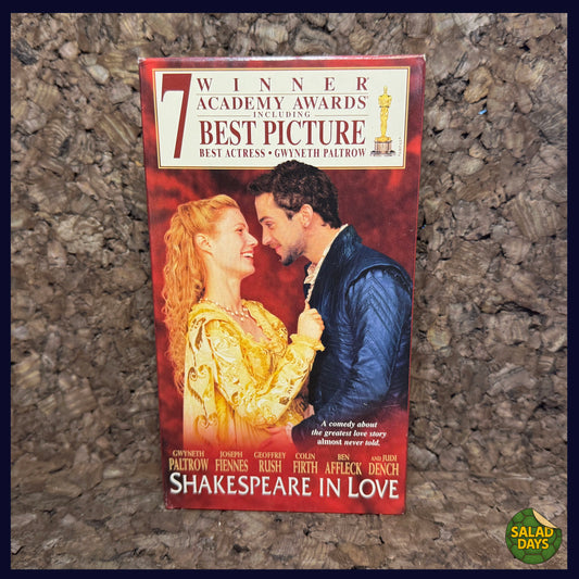 Shakespeare in Love -VHS- Blockbuster Copy