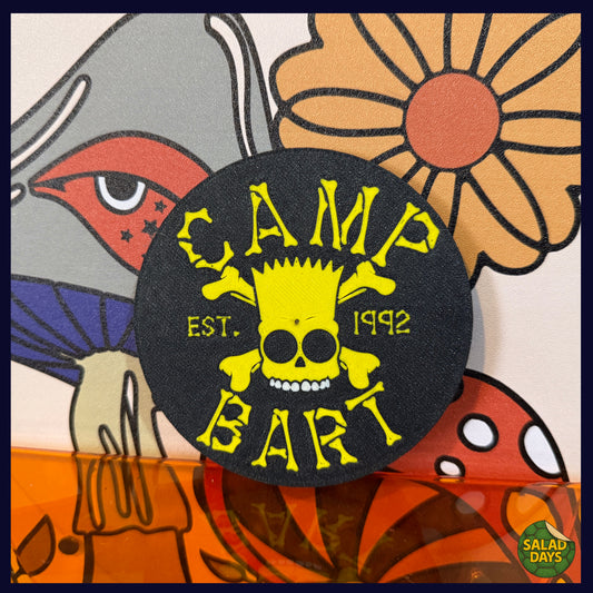 Camp Bart -Drink Coaster- The Simpsons