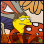 Simpsons -Magnets- Barney