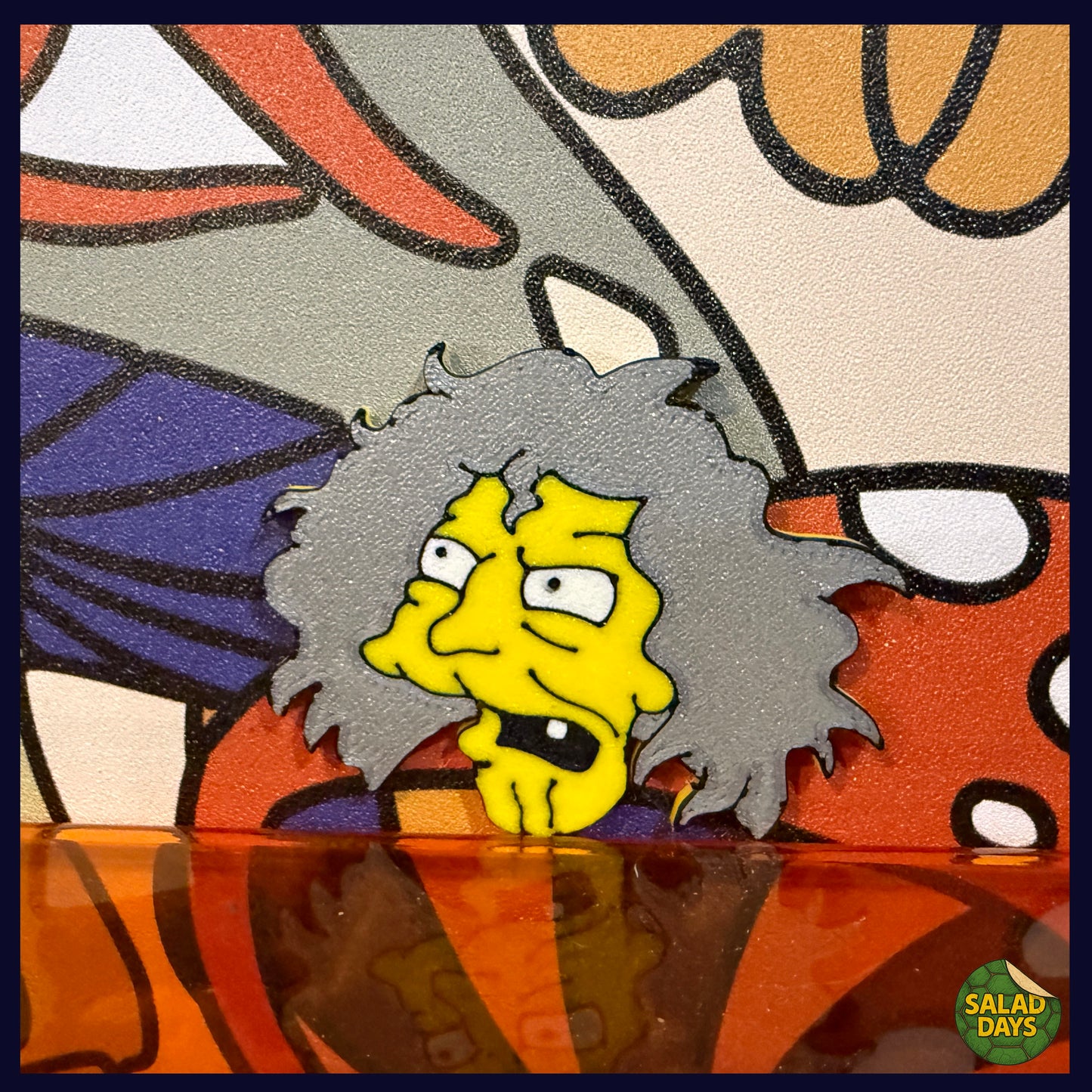 Simpsons -Magnets- Crazy Cat Lady