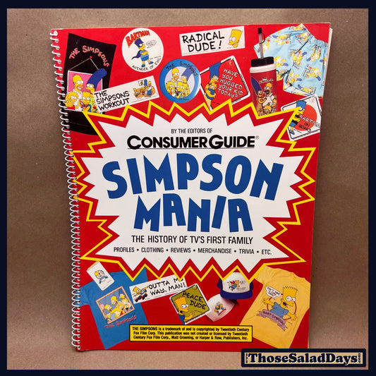 The Simpsons -Simpson's Mania- History of TV's First Family Book