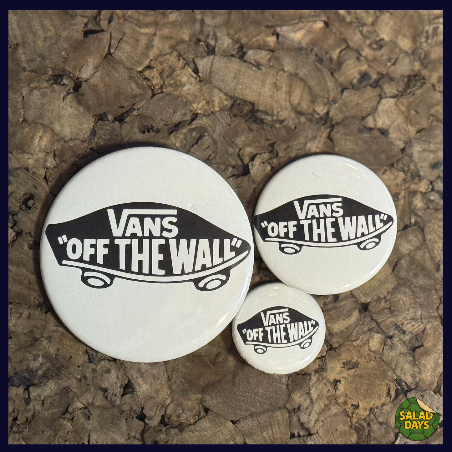 Skate or Die -Button/Bottle Opener- Vans