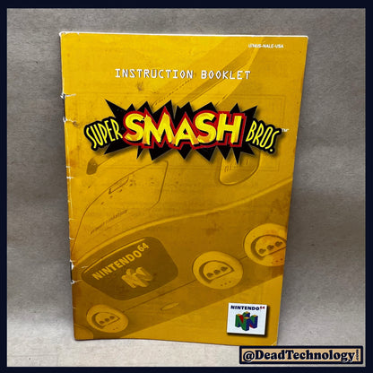 Super Smash Bros -Nintendo 64- Manual