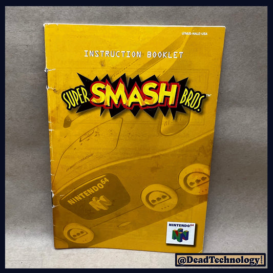 Super Smash Bros -Nintendo 64- Manual