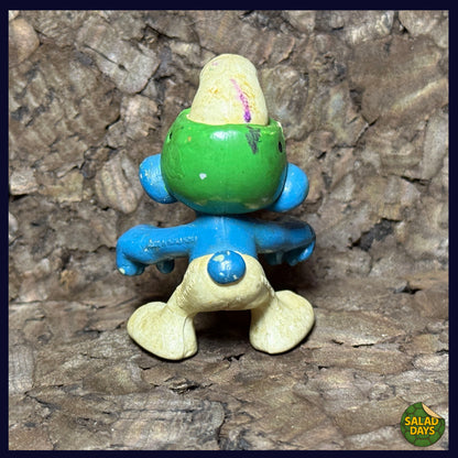 Smurfs -Green Wrestler- PVC Toy