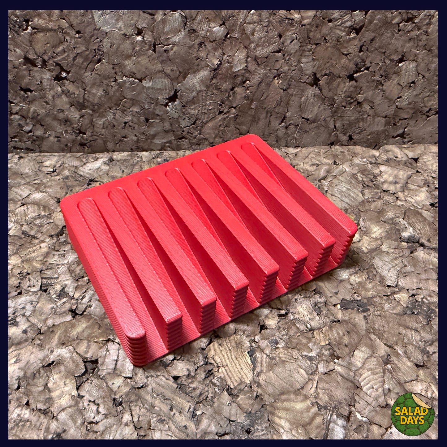 Soap/Sponge Tray -Scarlet Red-