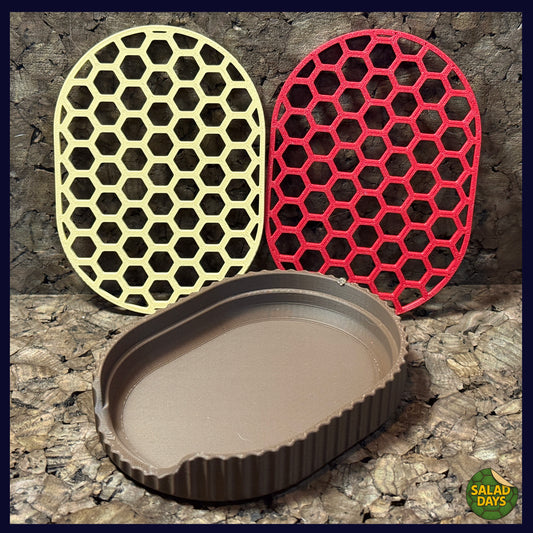 Soap/Sponge Tray -Circular-
