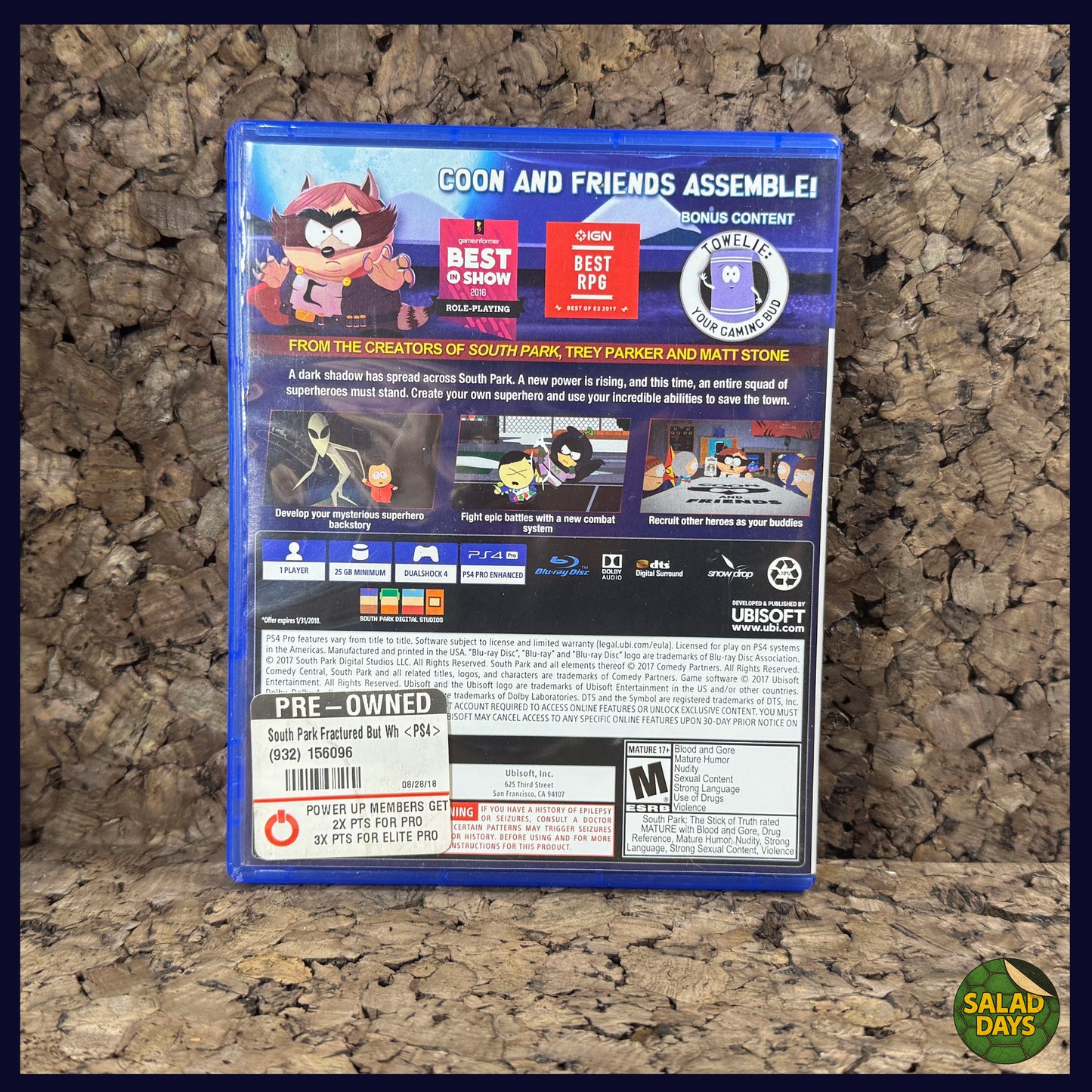 South Park -Playstation 4- Fractured But Whole