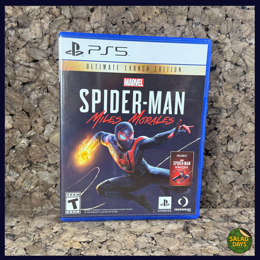 Spider-Man Miles Morales -Playstation 5- Ultimate Launch Edition