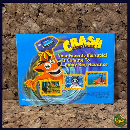 Spyro: Season of Ice -GameBoy Advance- Manual