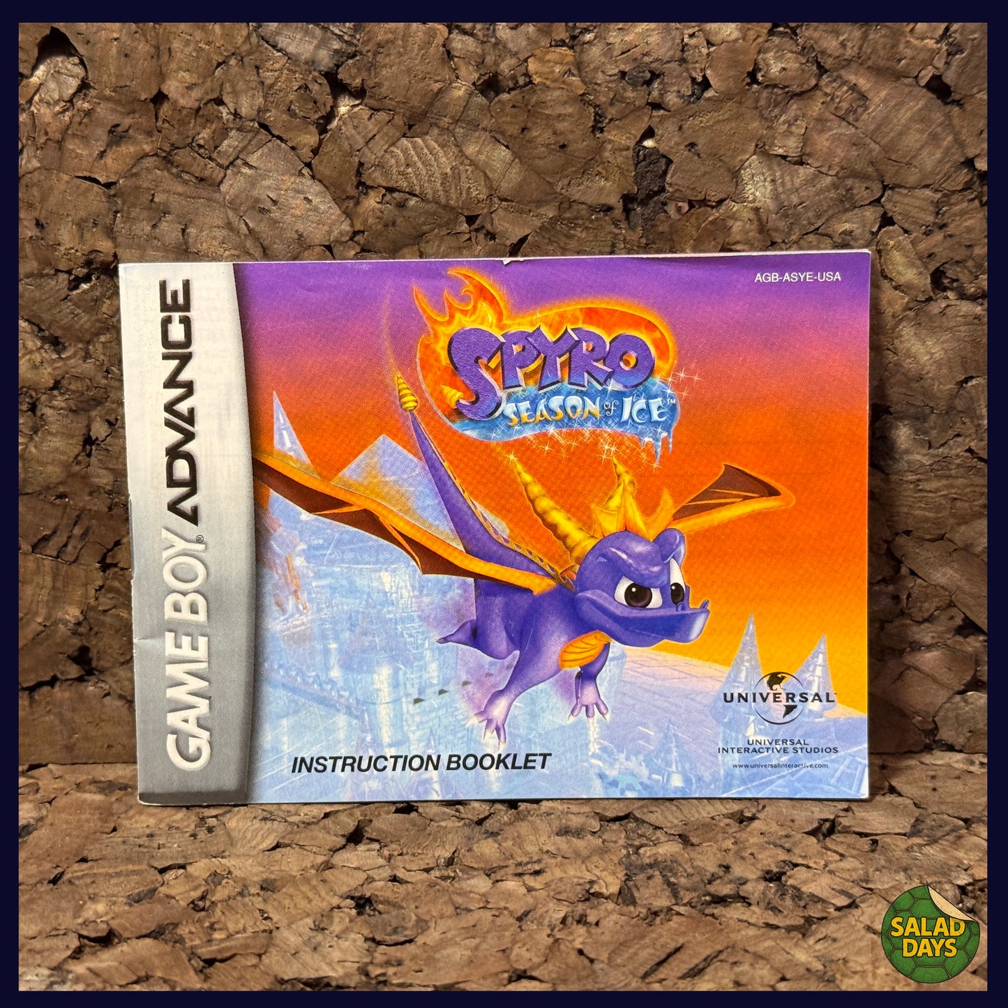 Spyro: Season of Ice -GameBoy Advance- Manual