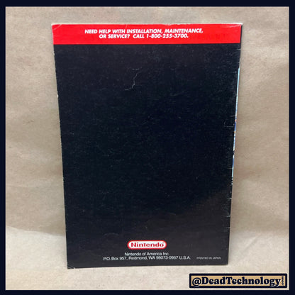 Stanley Cup -Super Nintendo- Manual