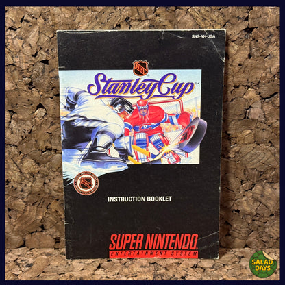 Stanley Cup -Super Nintendo- Manual