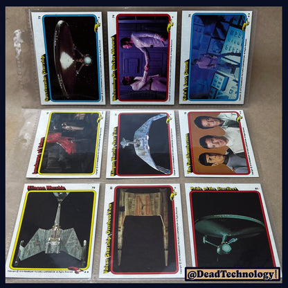 Star Trek: The Movie -Trading Cards- Complete Set