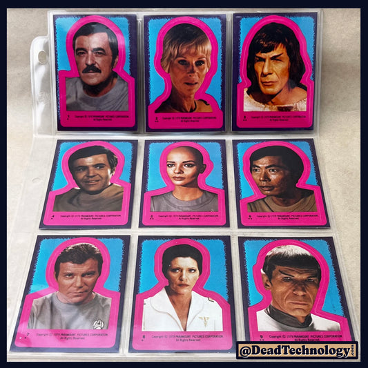 Star Trek: The Movie -Trading Cards- Complete Set