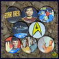 Star Trek -1" Buttons- 8 Pack