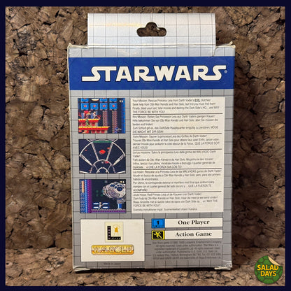 Star Wars -Box & Manual Only- Sega Game Gear