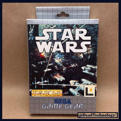 Star Wars -Box & Manual Only- Sega Game Gear