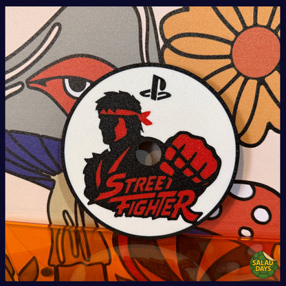 Street Fighter -Drink Coaster- PS1 Style