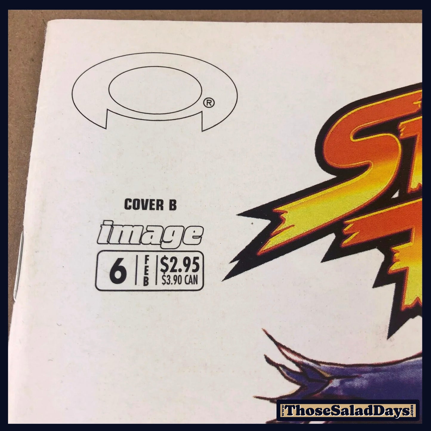 Street Fighter 2003 -Image Comic- #6 Cover B