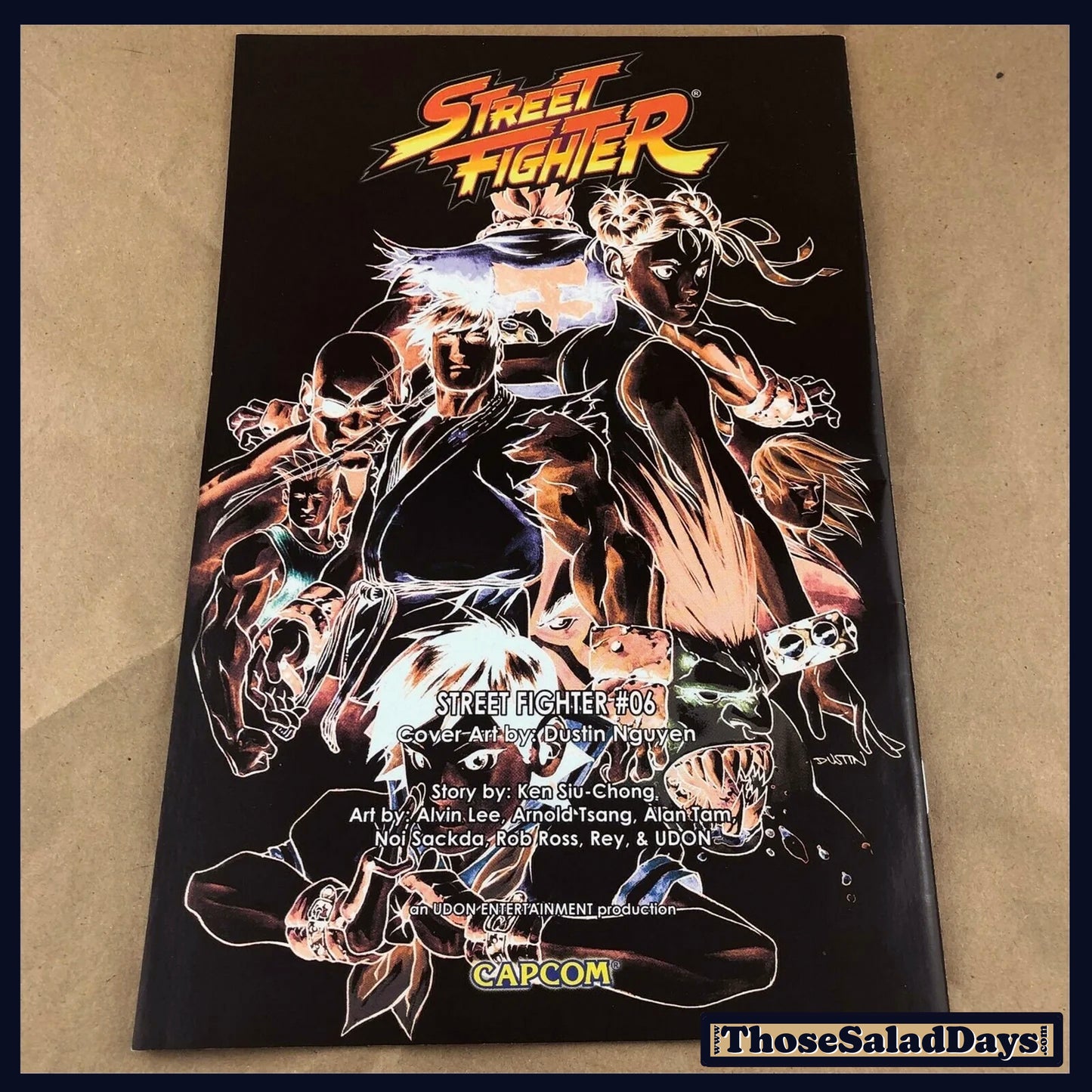 Street Fighter 2003 -Image Comic- #6 Cover B