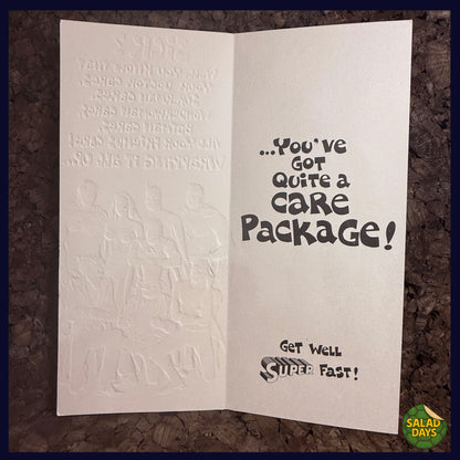 Super Sick -Vintage 1978 Greeting Card-